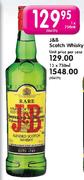 J & B Scotch Whisky-750ml