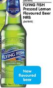 Flying Fish Pressed Lemon Flavoured Beer NRB-24x330ml