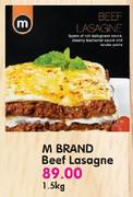 M Brand Beef Lasagne-1.5Kg