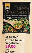 M Brand Frozen Mixed Vegetable-2Kg