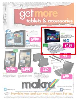 Makro : Get More Tablets & Accessories (22 Sep - 30 Sep 2013), page 1