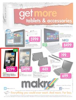 Makro : Get More Tablets & Accessories (22 Sep - 30 Sep 2013), page 1