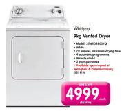 Whirlpool Vented Dryer-9kg(3SWED4800YQ)