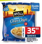  Mccain Original Straight Cut Oven Chips - 2kg