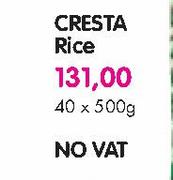 Cresta Rice-40x500gm