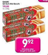 Bakers Eet-Sum-Mor Biscuits-200g Each
