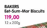 Bakers Eet-Sum-Mor Biscuits-12X200g