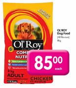 Ol'Roy Dog Food(All Flavours)-8Kg Each