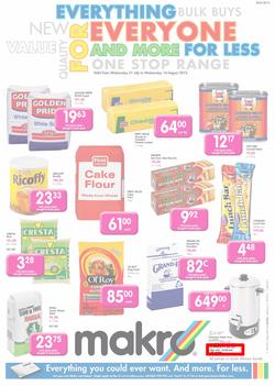 Makro Cape Town : Food (31 Jul - 14 Aug 2013), page 1