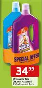 Mr Muscle Tile Cleaner Assorted Banded Pack-750ml