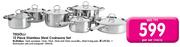 Tissoli Stainless Steel Cookware Set-12 Piece Per Set