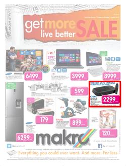 Makro : Get More Live Better Sale (1 Oct - 7 Oct 2013), page 1
