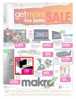 Makro : Get More Live Better Sale (1 Oct - 7 Oct 2013), page 1