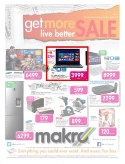 Makro : Get More Live Better Sale (1 Oct - 7 Oct 2013), page 1