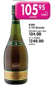 KWV 5 Yo Brandy-750ml