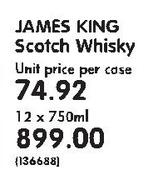 James King Scotch Whisky-12 x 750ml
