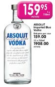 Absolut Imported Blue Vodka-750ml