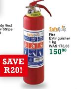 Safe Quip Fire Extinguisher 1Kg-Each