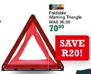 Moto Foldable Warning Triangle-Each