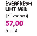 Ever Fresh UHT Milk-6x1L