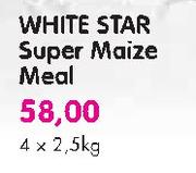 White Star Super Maize Meal-4x2.5Kg