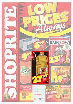 Shoprite KZN : Low Price Always (7 Oct - 13 Oct 2013), page 1