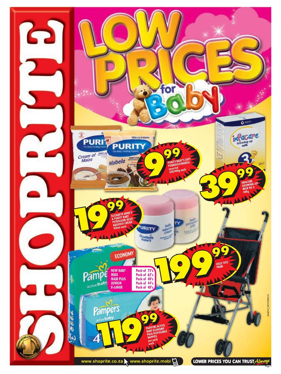 Shoprite baby formula store prices