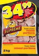 Supreme Frozen Mixed Chicken Portions-2kg