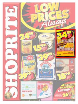 Shoprite Northern Cape : Low Prices Always (30 Sep - 13 Oct 2013), page 1