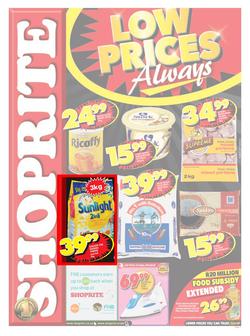 Shoprite Northern Cape : Low Prices Always (30 Sep - 13 Oct 2013), page 1