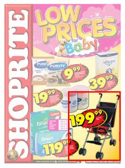 Shoprite Northern Cape : Low Prices For Baby (30 Sep - 13 Oct 2013), page 1