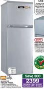 Muller & Haupt Silver Top Freezer Fridge-120Ltr(BCD178)