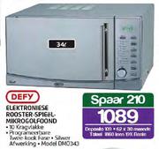 Defy Elektroniese Rooster-Spieel Mikrogolfoond-34Ltr(DMO343)