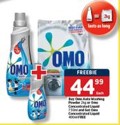 Omo Auto Washing Powder-2kg Or Omo Concentrated Liquid-750ml