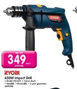 Ryobi 650W Impact Drill-PD-650 Each