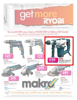 Makro : Get More Ryobi (8 Oct - 2 Nov 2013), page 1