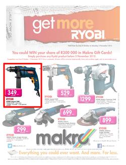 Makro : Get More Ryobi (8 Oct - 2 Nov 2013), page 1