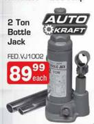 Auto Craft 2 Ton Bottle Jack-Each
