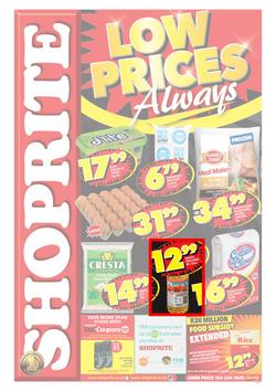 Shoprite Eastern Cape : Low Prices Always (7 Oct - 20 Oct 2013), page 1