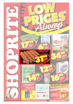 Shoprite Eastern Cape : Low Prices Always (7 Oct - 20 Oct 2013), page 1