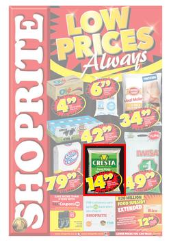 Shoprite Eastern Cape : More Low Prices (7 Oct - 20 Oct 2013), page 1