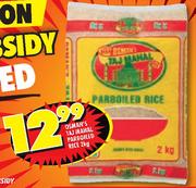 Osman's Taj Mahal Parboiled Rice-2kg
