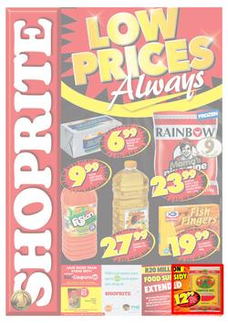 Shoprite KZN : Low Prices Always (7 Oct - 13 Oct 2013, page 1
