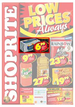 Shoprite KZN : Low Prices Always (7 Oct - 13 Oct 2013, page 1
