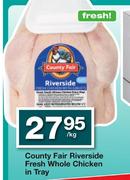 Country Fair Riverside Fresh Whole Chicken In Tray Per Kg