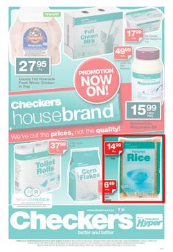 Checkers Western Cape : Housebrand (9 Oct - 20 Oct 2013), page 1
