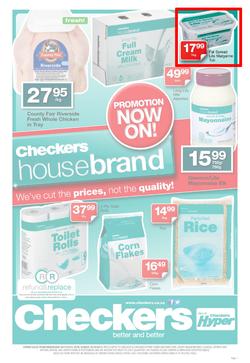 Checkers Western Cape : Housebrand (9 Oct - 20 Oct 2013), page 1