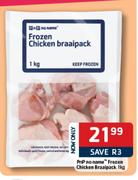 Pnp No Name Frozen Chicken Braaipack-1kg