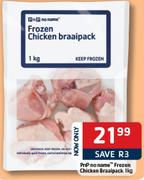 PnP No Name Frozen Chicken-Braaipack-1kg