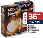 Nestle Nescafe Cappuccino Assorted Each